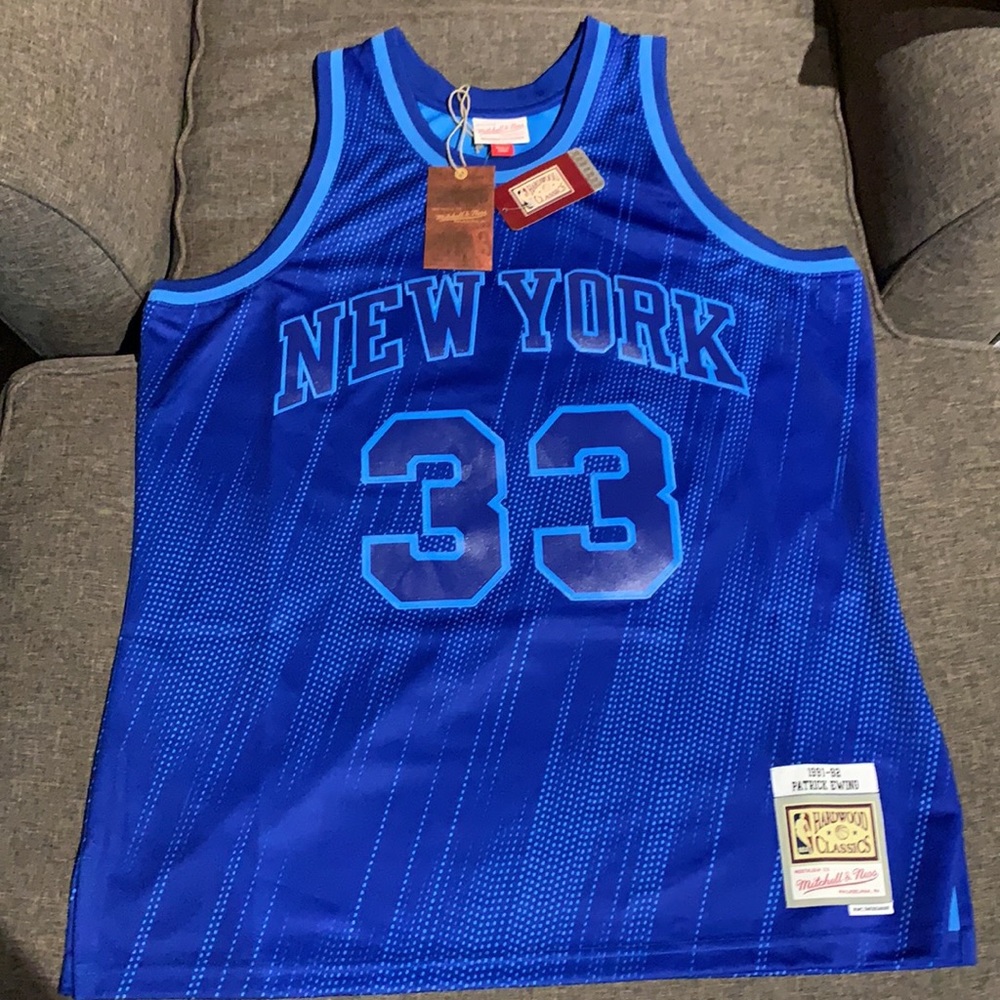 New York Nicks 1991-1992 Patric Ewing Retro Jersey
